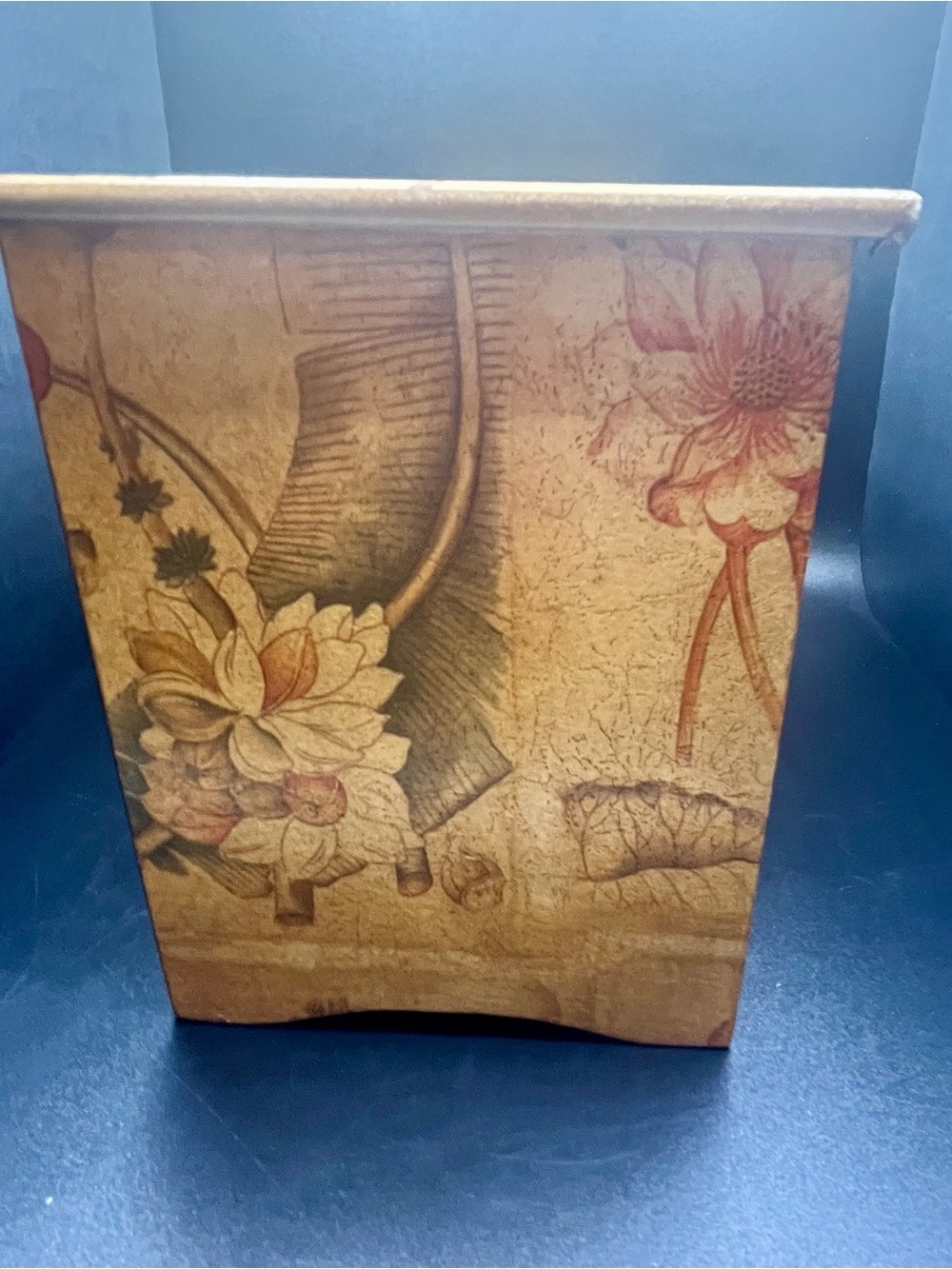Mikasa Floral 6 Drawer Jewelry Box Wooden Tabletop Storage Chest Cottage Decor - Picture 7 of 13